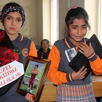 Sedanur'un sınıfında gözyaşları sel oldu