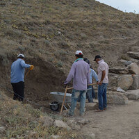 "Apameia"nın antik tiyatrosu gün yüzüne çıkarılıyor