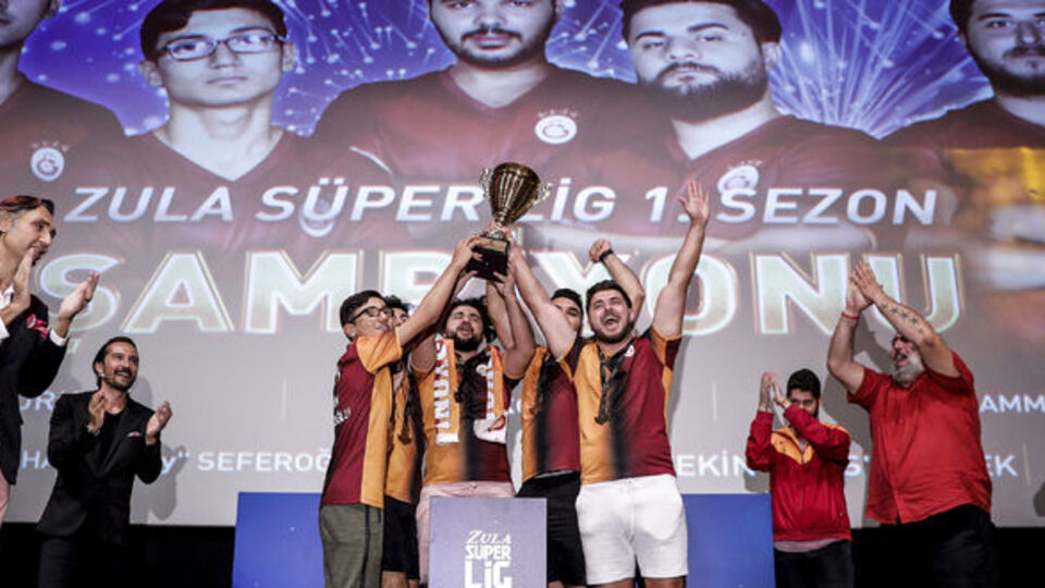 Zula Espor şampiyonu Galatasaray oldu