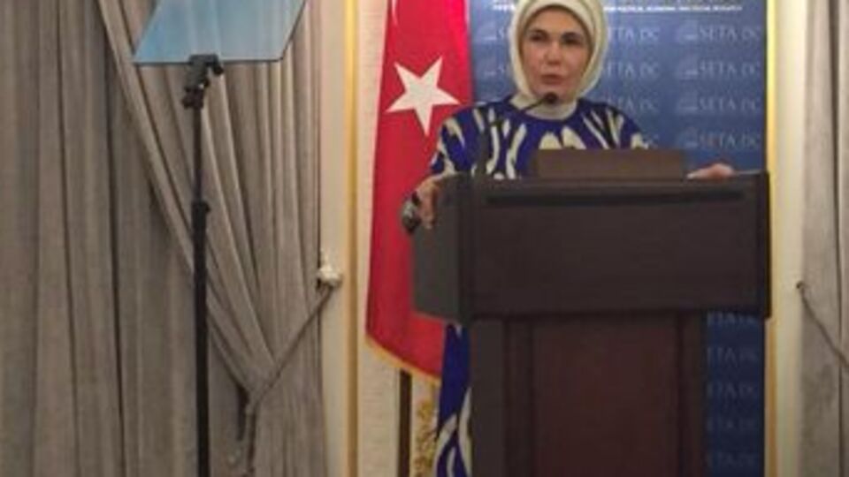 Emine Erdoğan'dan insani yardım vurgusu