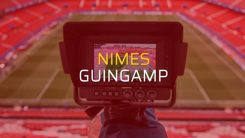 Nimes - Guingamp rakamlar