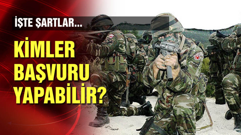 Sözleşmeli er alımı yapılacak