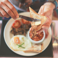 Yatırımı kahvaltıya yaptı