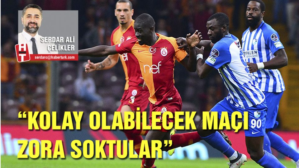 "Kolay olabilecek maçı zora soktular"