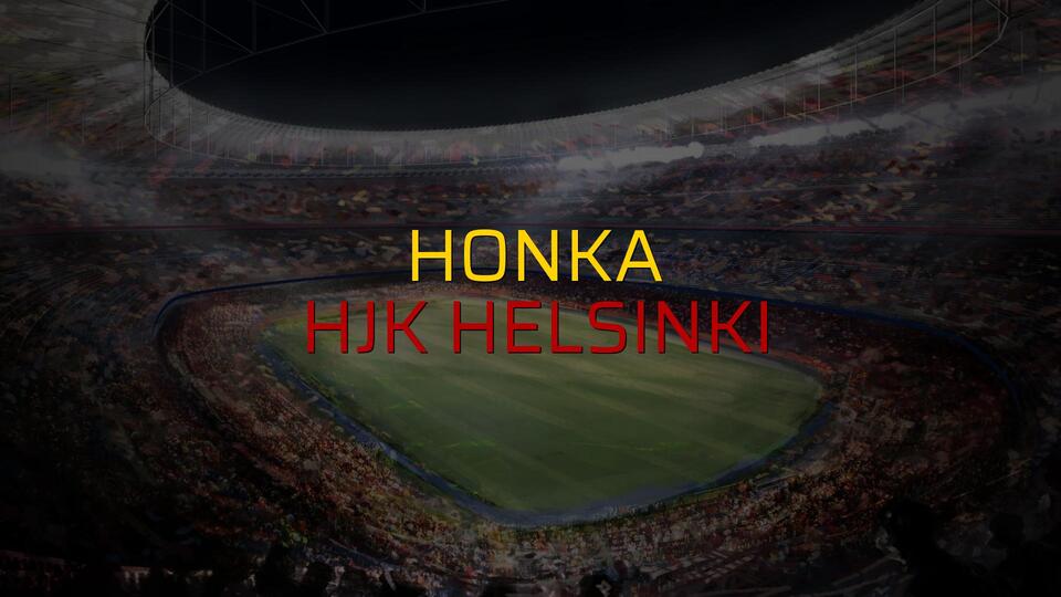 Honka - Hjk Helsinki maçı istatistikleri