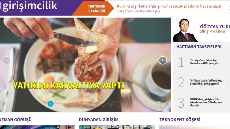 HT Girişimcilik yayında