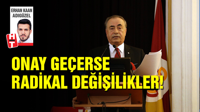 Onay çıkarsa radikal değişiklikler!