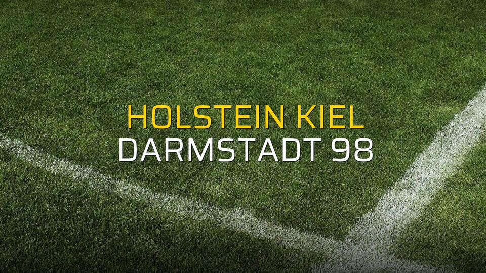 Holstein Kiel - Darmstadt 98 sahaya çıkıyor