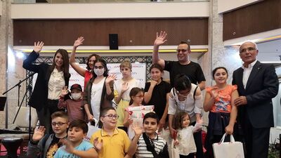 Organ nakli olan çocuklar doyasıya eğlendi!