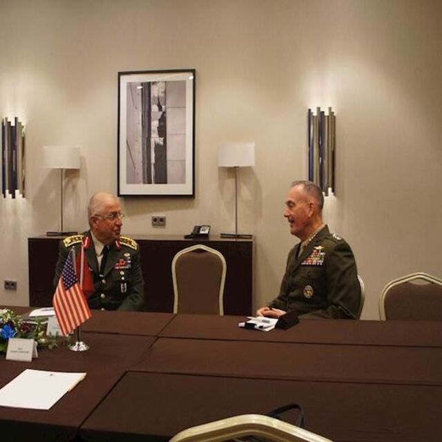 Org. Güler, Org. Dunford ile görüştü