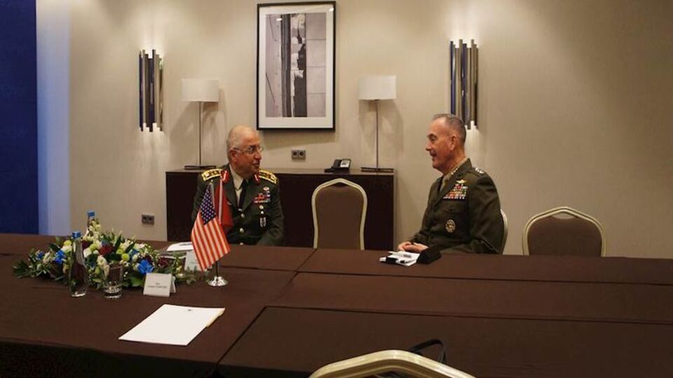 Org. Güler, Org. Dunford ile görüştü