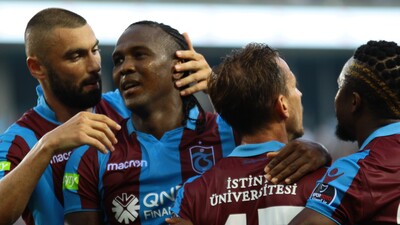Trabzonspor iç sahada coştu