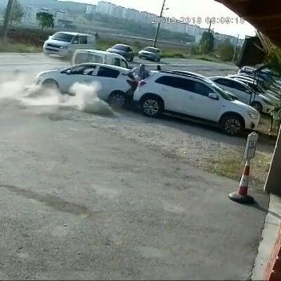 Dehşete düşüren görüntü!