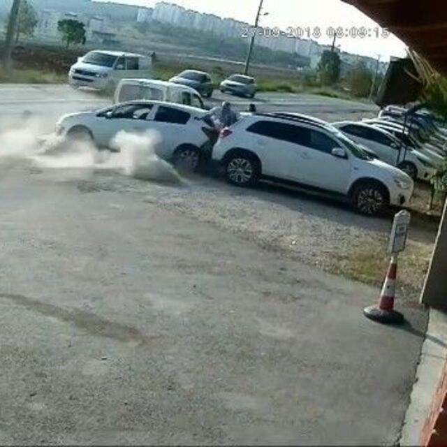 Dehşete düşüren görüntü!