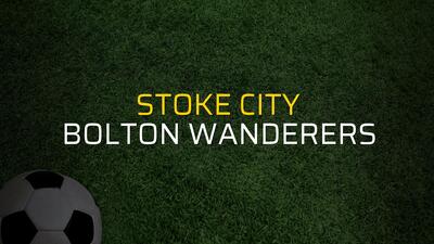 Stoke City - Bolton Wanderers maçı rakamları