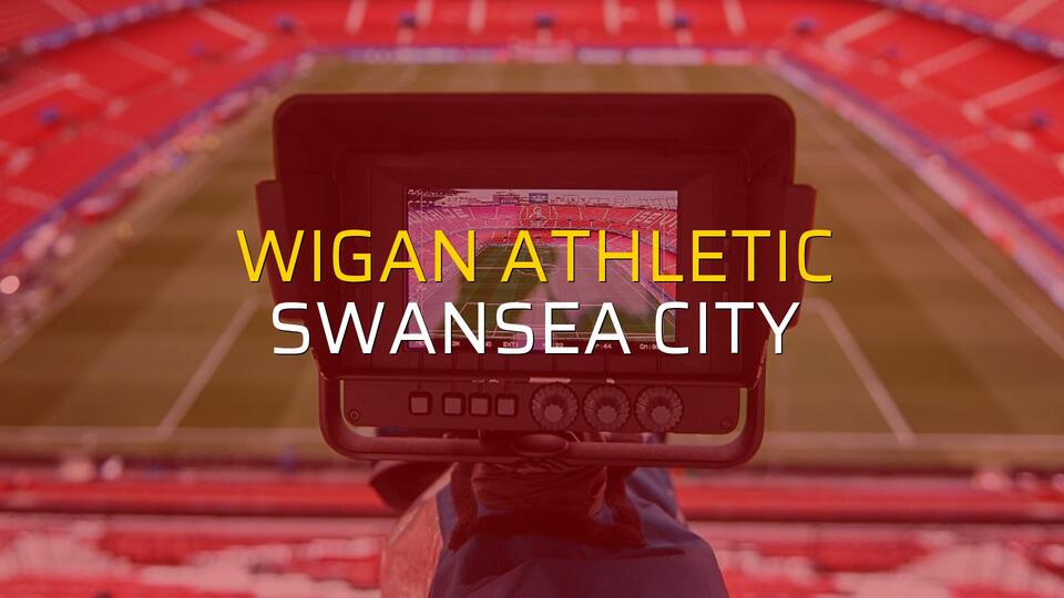 Wigan Athletic - Swansea City maçı rakamları