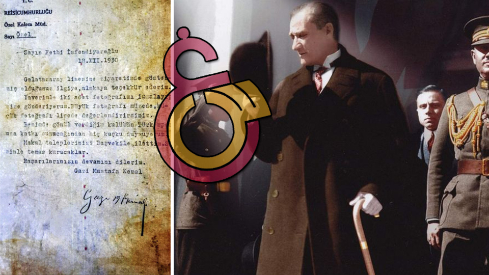 Galatasaray ve Mustafa Kemal hakkında bir başka sahte belge!