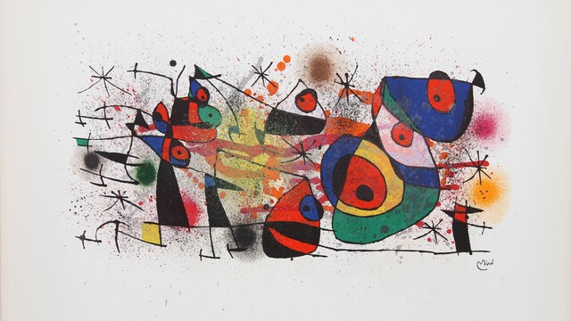 Joan Miro'nun 300'ü aşkın orijinal eseri sanatseverlerle buluştu