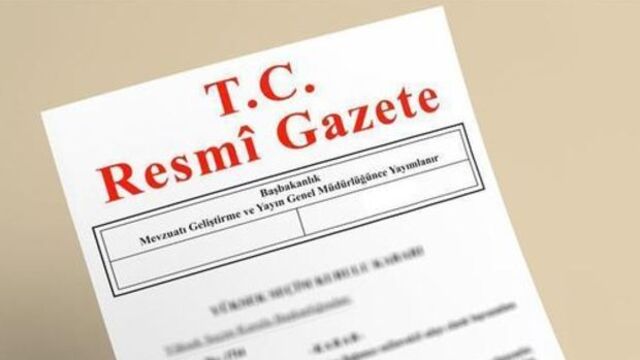 Cumhurbaşkanlığı Kararnamesi Resmi Gazete'de yayımlandı