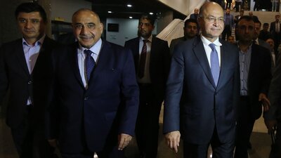 New Iraq President Barham Saleh names Adel Abdul Mahdi as PM