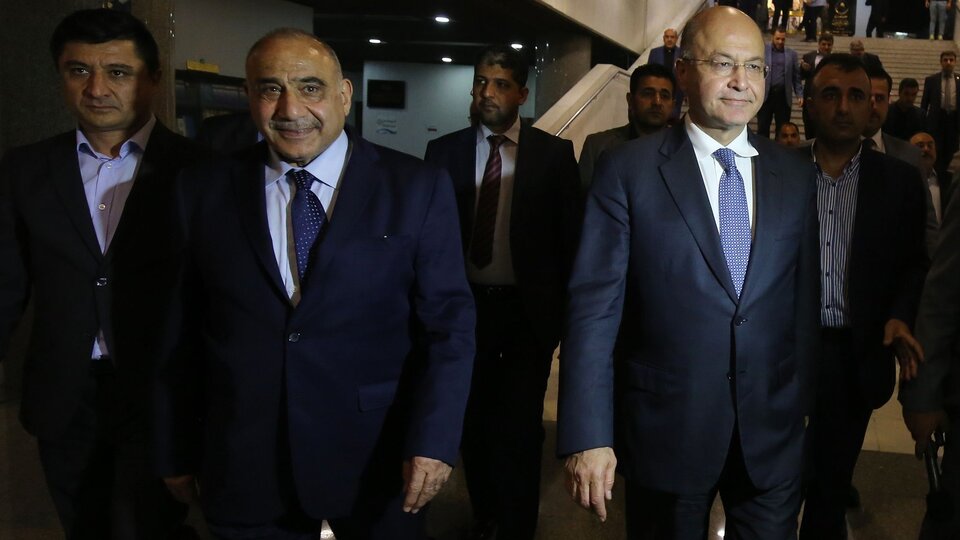New Iraq President Barham Saleh names Adel Abdul Mahdi as PM
