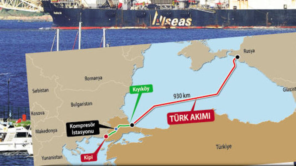 Gazprom'dan Türk Akımı açıklaması