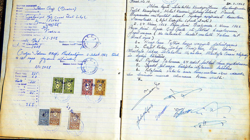 Trabzonspor'un çalınan karar defterleri iade edildi