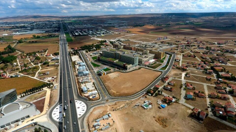 Bu şehir hastanesinin "kreşi" de var