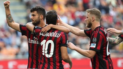 Milan'a 9 dakika yetti! Hakan'dan iki asist!