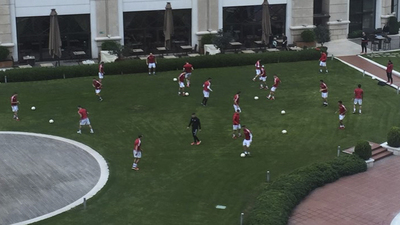 Maça 9 saat kalan idman!