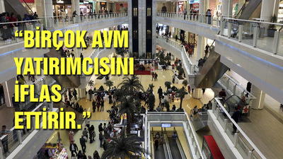 '2 Ocak kuru AVM yatırımcısını iflas ettirir'