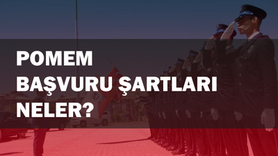 POMEM 10 bin polis öğrenci alımı yapıyor!