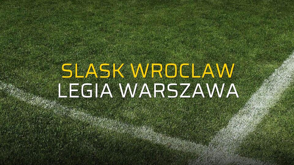 Slask Wroclaw - Legia Warszawa maçı ne zaman?