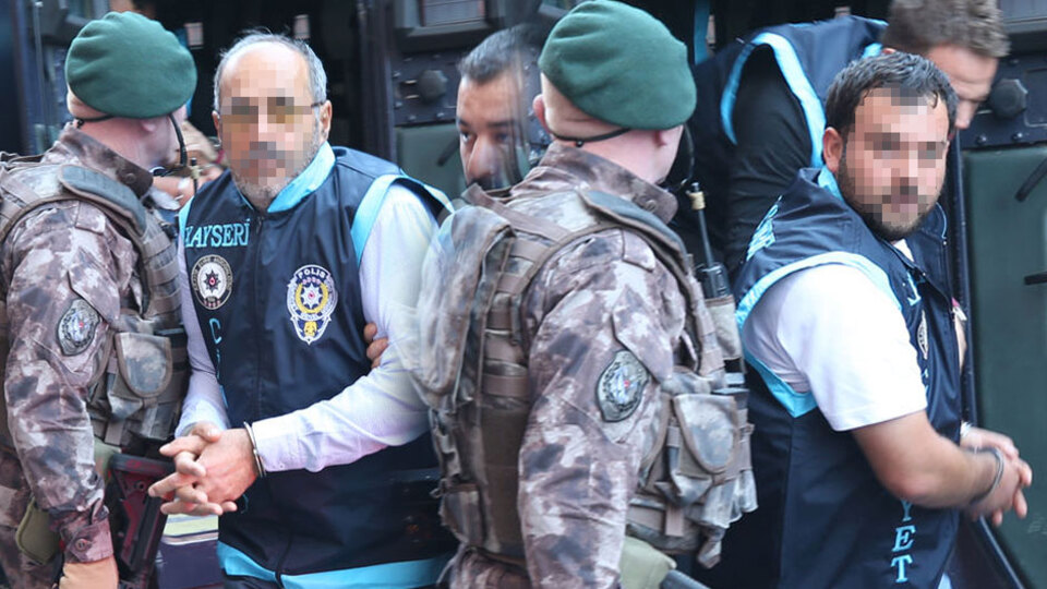 Camideki cinayetin katil zanlıları adliyeye sevk edildi