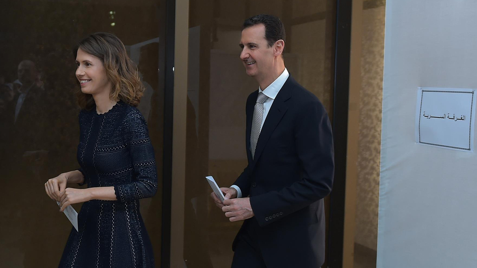 Beşar Esad'ın eşinin son görüntüsü şaşırttı!