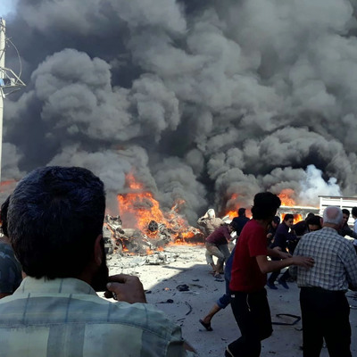 Azez'de patlama! Ölü ve yaralılar var...