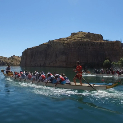 Fırat'ın incisi 'Rumkale' su sporlarıyla taçlandı