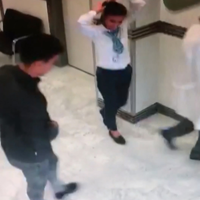 Korkunç anlar saniye saniye kaydedildi!