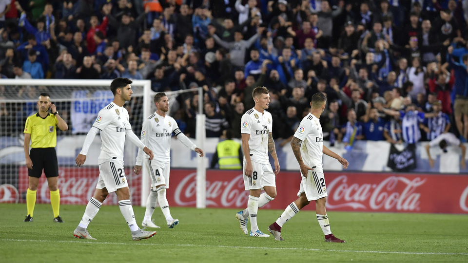 Real Madrid, Alaves'e yenildi