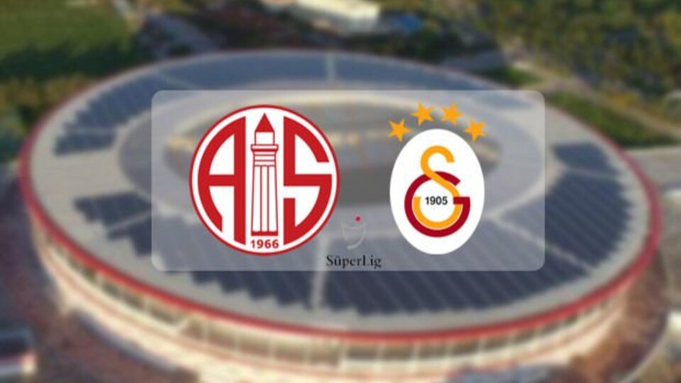 Antalyaspor Galatasaray maçı muhtemel 11'ler