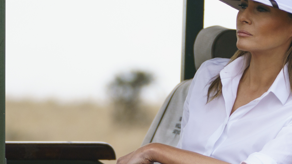 First Lady'den skandal tercih!