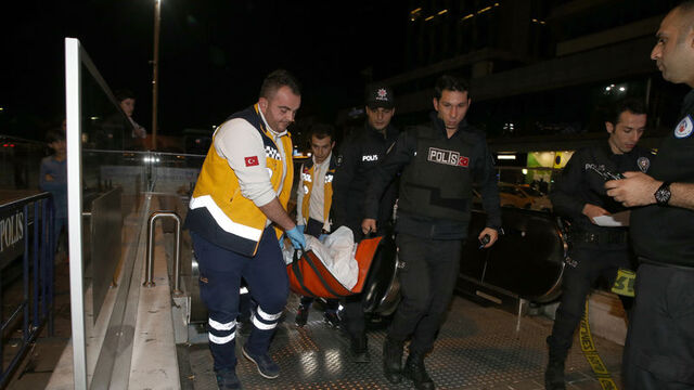 Taksim'de erkek cesedi bulundu