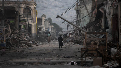 Haiti'de 5,9 büyüklüğünde deprem