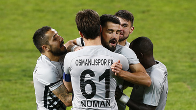Osmanlıspor tek golle