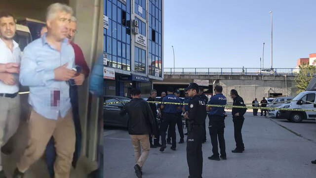 Avukata saldırı! Kanlı gömleğiyle böyle görüntülendi