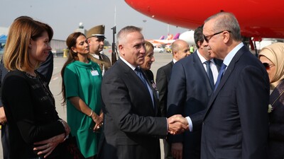 Cumhurbaşkanı Erdoğan Macaristan'da!