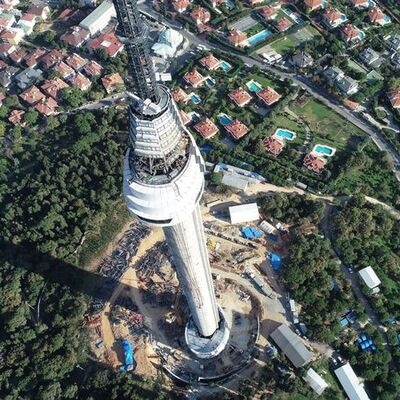 İşte Çamlıca Kulesi'nin son hali!