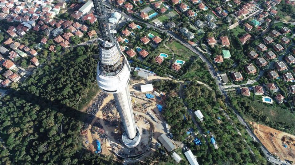 İşte Çamlıca Kulesi'nin son hali!