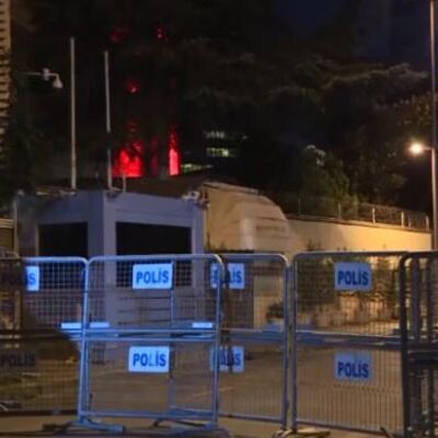 Suudi Arabistan Başkonsolosluğu'nda hareketli dakikalar