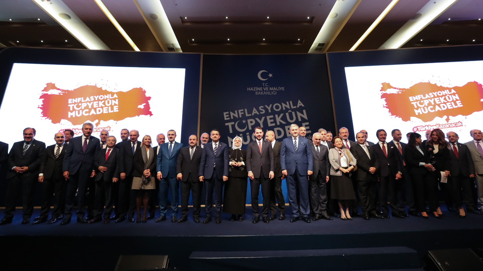 İş dünyasından 'Enflasyonla Topyekun Mücadele Programı'na tam destek